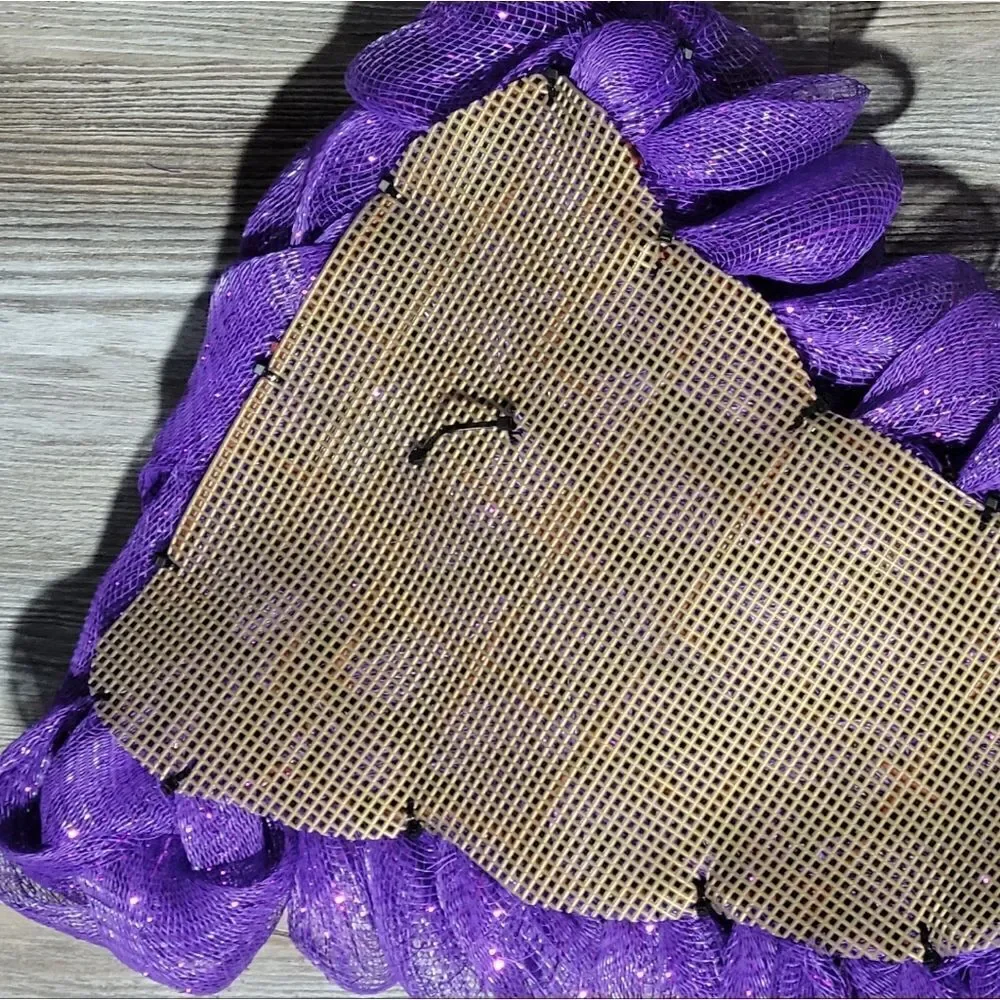 Purple Mermaid Tail Wreath